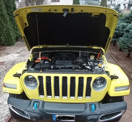 Jeep Wrangler cena 222000 przebieg: 18000, rok produkcji 2022 z Olkusz małe 56